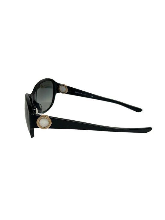 Bvlgari Sunglasses Black Silver Gold Eyewear main image 7